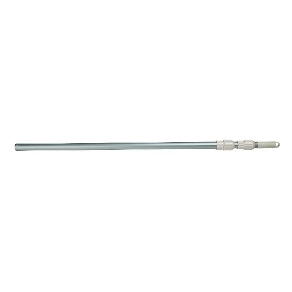 telescopische steel uitschuifbaar 239 cm zilver blauw
