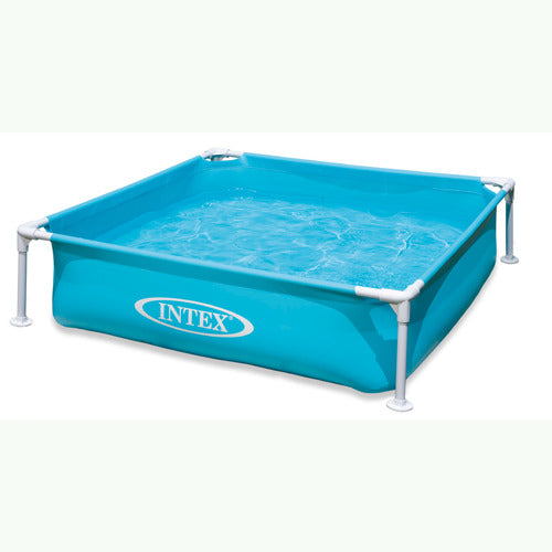 Intex children's pool with frame blue