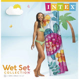 Intex 59720np wet set collection flower luchtbed 183x69 cm