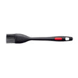 Brund siliconen borstel 27 cm zwart rood