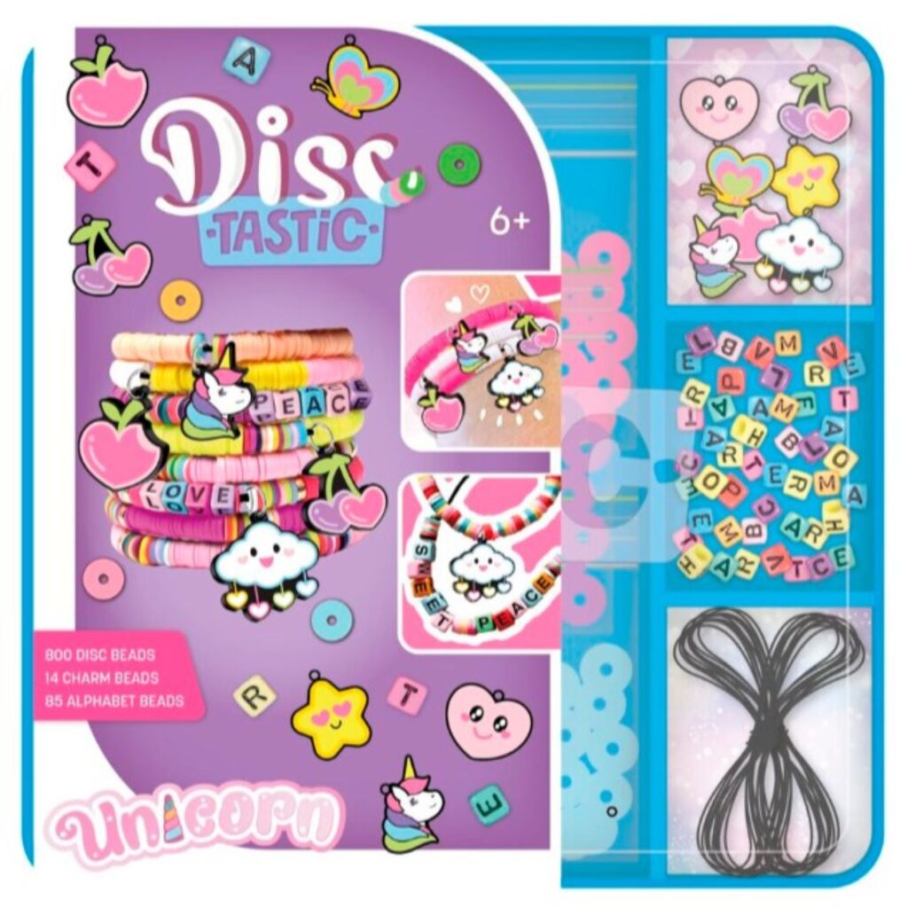 Overige merken disc tastic unicorn armbanden maken