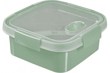 Curver vierkante voedsel container slim om te gaan lunchen 0,9l ♪ green ♪