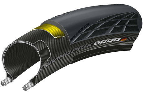 Continental Grand Prix Racing Bike Band 700x32c Schwarz