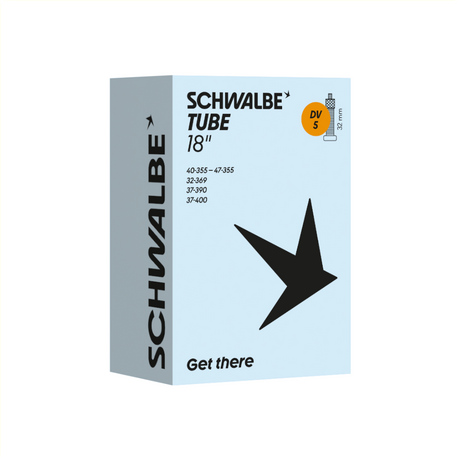 Schwalbe benelux b.v. schwalbe binnenband dv5 18 32 47-355 400 hv 32mm