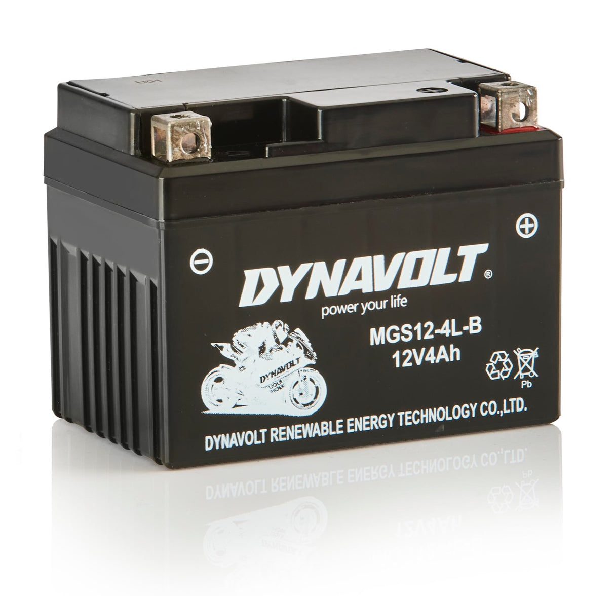 Dynavolt-batteri MGS12-4L-B (YB12A-A)