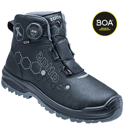Atlas werkschoen xt 550 gtx boa xr s3 | zwart | maat 42 - 4043692465760