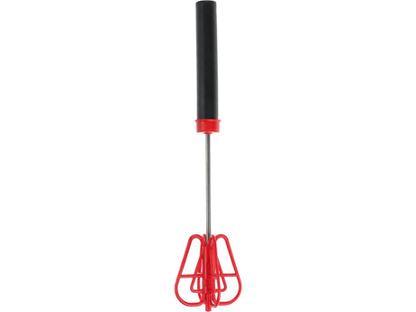 Excellent houseware garde kunststof met rvs 26x6x6cm rood