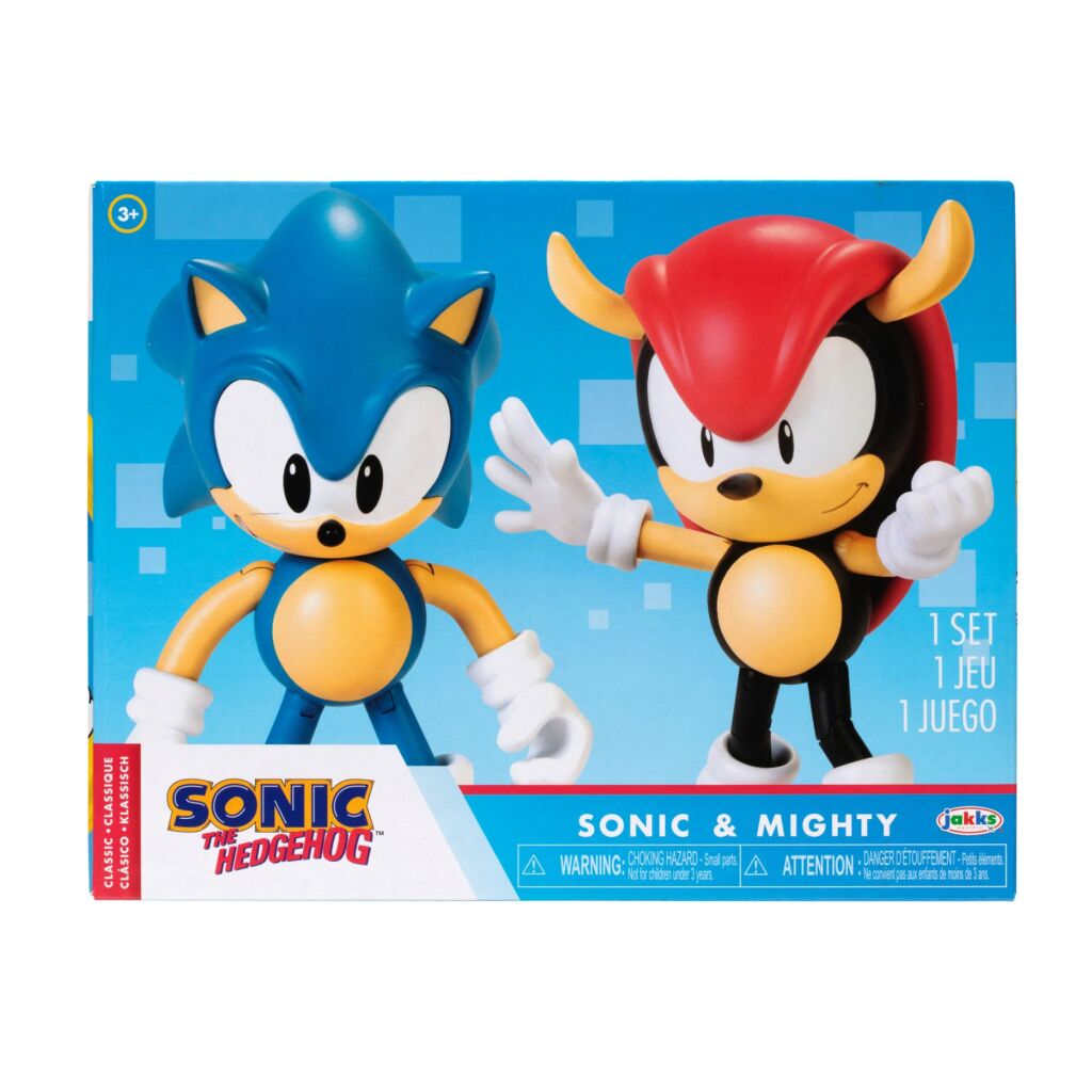 Autres marques Sonic Figuren Sonic et Classic Mighty 10 cm