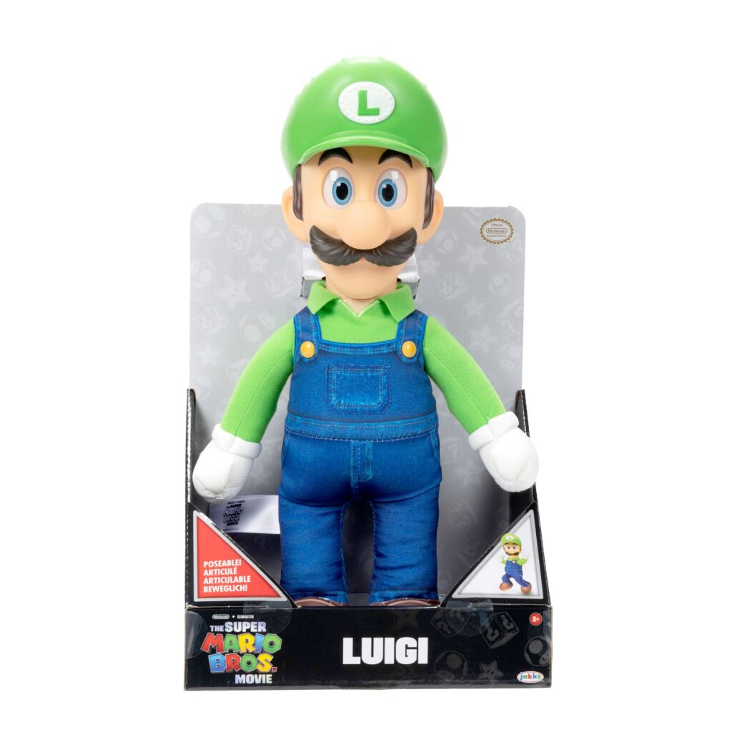 Super Mario Super Mario Umarmung Luigi 38 cm