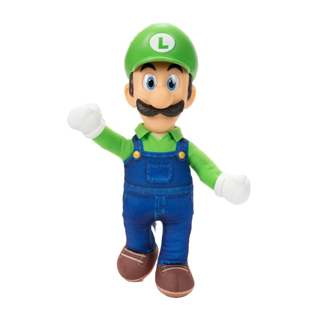 Super mario knuffel luigi 38 cm