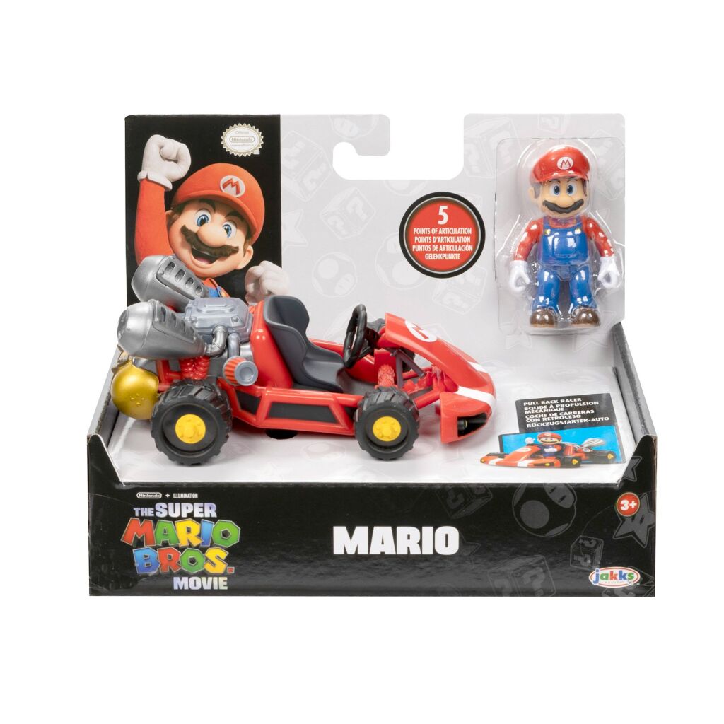 Pojazd filmowy Super Mario z figurą