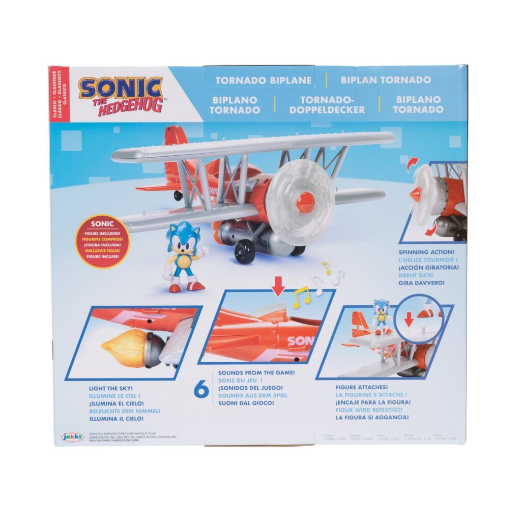 Ostatní značky Sonic Tornado Biplane + světlo a zvuk