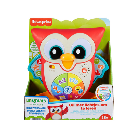 Fisher price fisher-price linkimals licht en leren uil