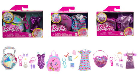 Barbie complete looks kleding assortiment