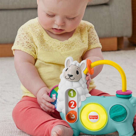 Fisher price linkimals 123 activiteit lama + licht en geluid