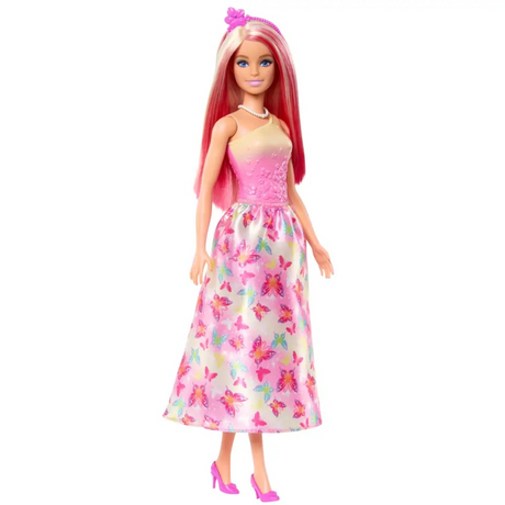 Barbie zeemeerminpop met roze haar - pop