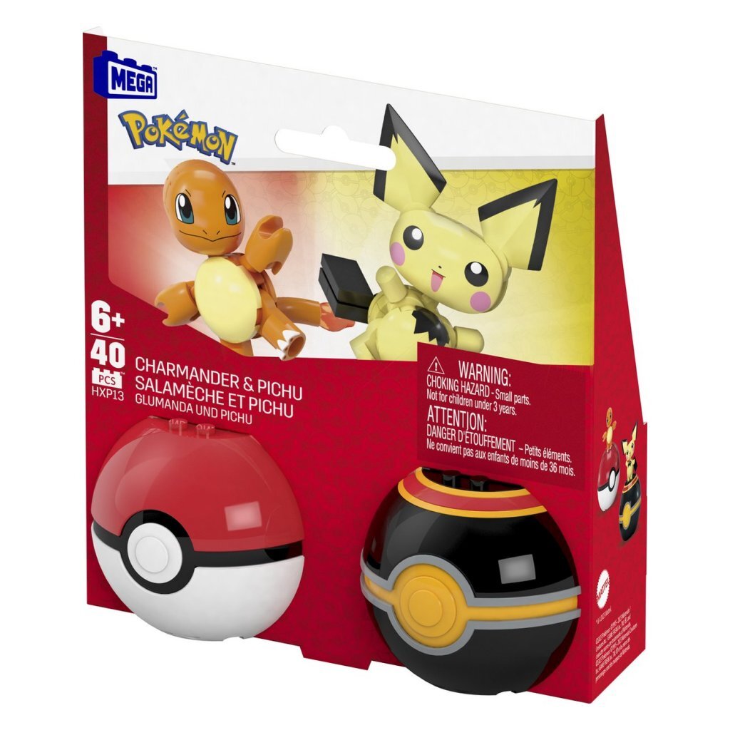 Mattel Pok eacute;mon Mega Charmander en Pichu