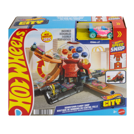 Hot wheels city centrum speelset - snoepautomaat