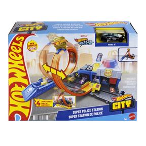 Hot wheels city super politiebureau