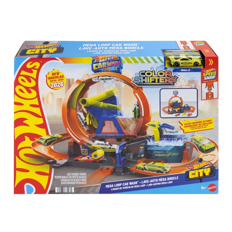 Hot wheels ot wheels city mega autowasserette