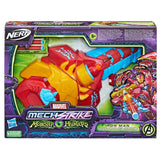 Nerf nerf mech frappe monstre chasseurs iron man + 3 fléchettes