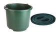 Abi producten emmer stal bouw stel kunststof groen 12l