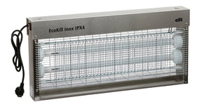 Ecokill producten elektr vliegenkast inox ipx4 2 x 18w
