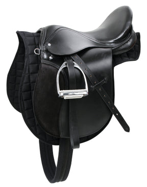 Producten zadelstartset haflinger 17 5 zwart