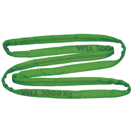 Producten rondstrop groen 4 meter 2 ton