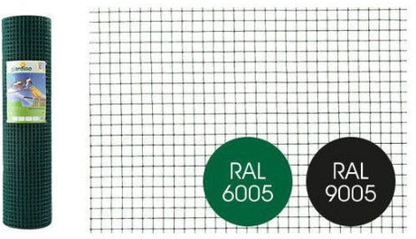 Giardino producten gaas gelast zwart 12 7 0 9 1 02m x 5m