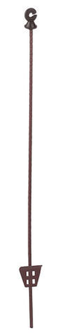 Ako producten rantsoenpaal staal ovaal plus topringiso 106cm 10 stuks