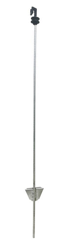 Ako producten rantsoenpaal staal ovaal plus topringiso 107cm 10 stuks