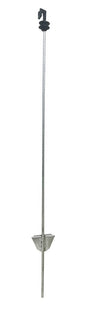 Ako producten rantsoenpaal staal ovaal plus topringiso 107cm 10 stuks