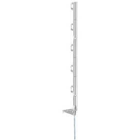 Ako producten eco kunststof paal wit 70cm 5 stuks