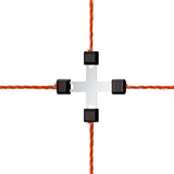 Ako producten draad kruisverbinder litzclip verzinkt 3mm 5 stuks