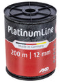 Ako producten platinumline schriklint 12 mm zwart wit 200m