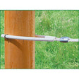 Ako producten isolatieslang kunststof wit 8mm 60cm zakje 10 st