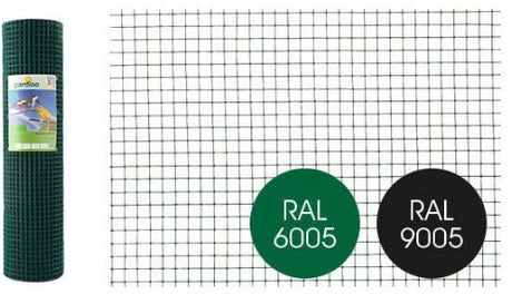 Giardino producten gaas gelast zwart 19 1 10 0 51m x 5m