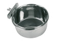 Kerbl producten rvs bakje 300 ml 12 cm schroefbevestiging voor vogels