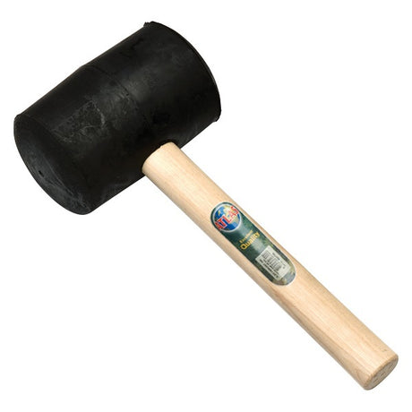 Mm eurotool producten rubberhamer nr 9 zacht 2 kg 70 shore met steel