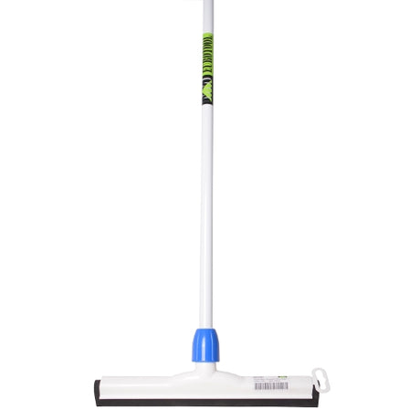 Mm eurotool producten vloertrekker kunststof 35cm zwart rubber mm plus steel 140cm
