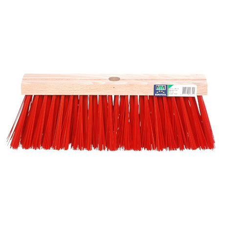 Mm eurotool producten bezem fsc 35cm kunstvezel rood mm