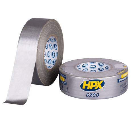 Hpx producten duct tape reparatietape grijs 48mm x 50m
