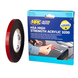 Hpx producten dubbelzijdigte tape hsa high strength acrylic 12mm 10m