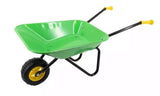Mm producten kinderkruiwagen metalen bak groen