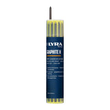 Lyra producten dry profi markeerpotlood navulling 12 stuks 2 8mm
