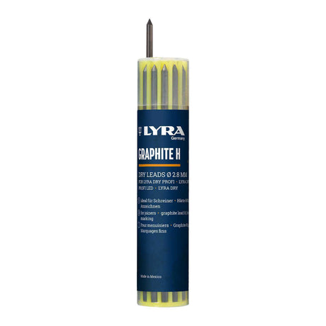 Lyra producten dry profi markeerpotlood navulling 12 stuks 2 8mm