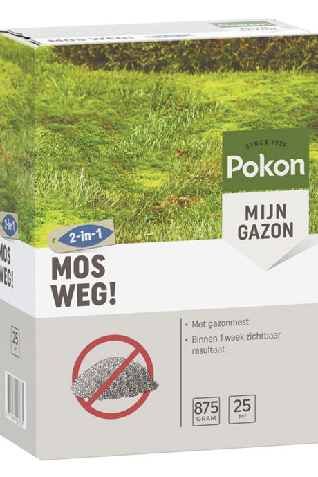 Pokon producten mos weg 25 m2 875gr