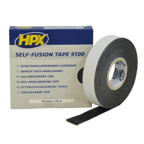 Hpx producten zelfvulkaniserende tape zwart 19mm x 10m