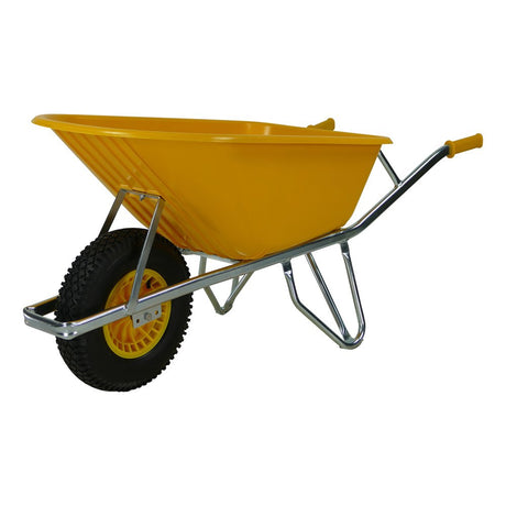 Fort producten kruiwagen 100l straatmakers geel